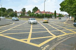 on which occasion may you enter a box junction|why must you take great care when emerging from this junction.